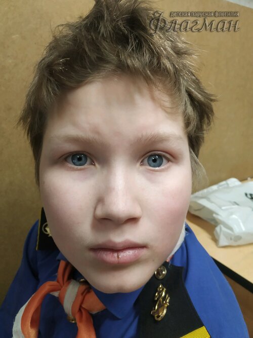 Занятиях в детском клубе «Флагман»